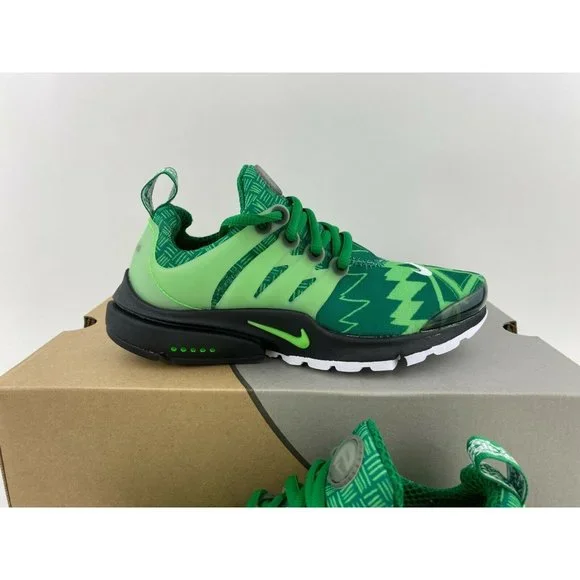 Nike Air Presto Naija Nigeria Green XXS Women's Size 4.5-6.5 Sneakers - Picture 5 of 12